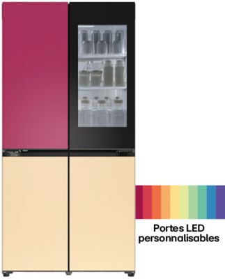 Réfrigérateur multi portes LG GMV960NNME MoodUP