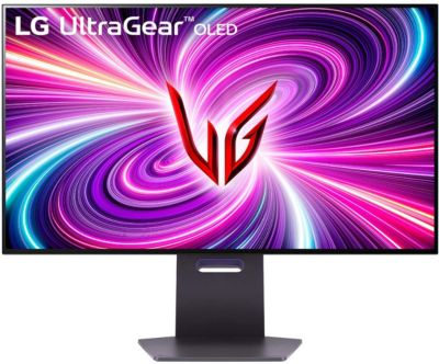 Ecran PC Gamer LG UltraGear 32GS95UE-B Plat 32'' OLED Reconditionné