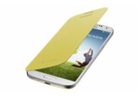 Etui SAMSUNG Galaxy S4 folio jaune