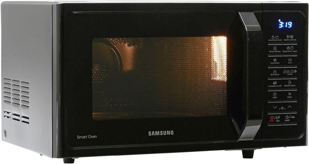 Micro-ondes combiné - SAMSUNG - MC28H5015CW - Blanc - l 51,7 x H 31 x P  47,48 cm - 28 l - Cdiscount Electroménager