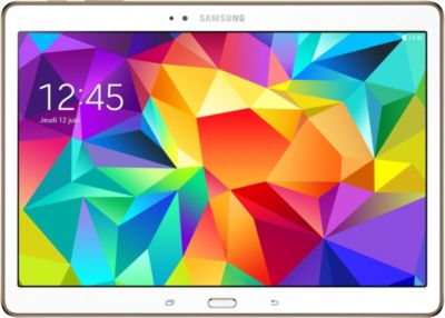 Tablette SAMSUNG Galaxy Tab S 10'' 16Go 4G White Reconditionné