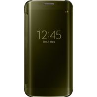 Etui SAMSUNG Clear View cover Galaxy S6 Edge gold