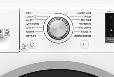 Lave linge connecté LG F84J71wh