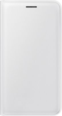 Etui SAMSUNG Flip wallet J1 2016 blanc