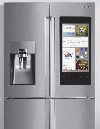 écran réfrigérateur connecté Samsung Family Hub