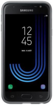 Coque SAMSUNG J3 2017 Souple noir