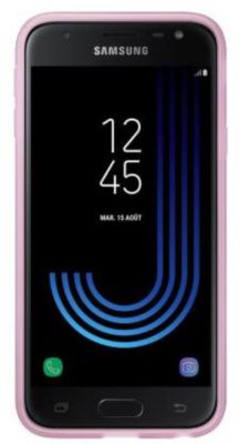 Coque SAMSUNG J3 2017 rose souple