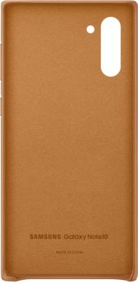 Coque SAMSUNG Note 10 Cuir camel Coque SAMSUNG Note 10 Cuir camel