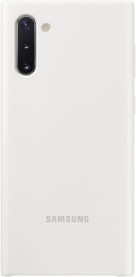 Coque SAMSUNG Note 10 Silicone blanc