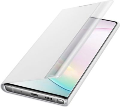 Etui SAMSUNG Note 10 Clear View Cover blanc