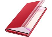 Etui SAMSUNG Note 10 Clear View Cover rouge
