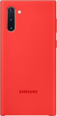 Coque SAMSUNG Note 10 Silicone rouge