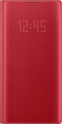 Etui SAMSUNG Note 10 LED View Cover rouge