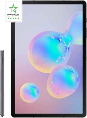 Tablette SAMSUNG Galaxy Tab S6 256Go 4G Gris Titane Reconditionné