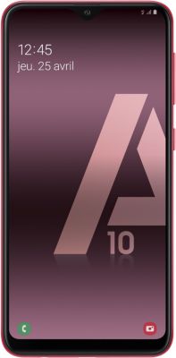 Smartphone SAMSUNG Galaxy A10 Rouge Reconditionné