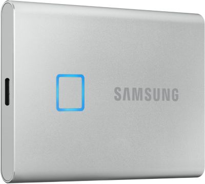 Disque dur SSD externe SAMSUNG Portable 500Go T7 Touch Silver