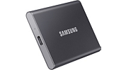 Disque dur SSD externe SAMSUNG Portable 1To T7 1To rouge métallique |  Boulanger