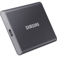 Disque dur SSD externe SAMSUNG portable 1To T7 gris titane