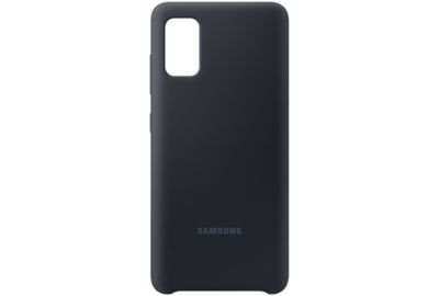 Coque SAMSUNG A41 Silicone noir