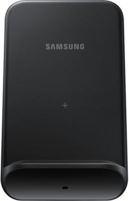 Chargeur induction Samsung sans fil stand charge rapide Noir