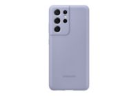 Coque SAMSUNG Samsung S21 Ultra Silicone violet