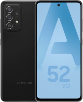 Smartphone SAMSUNG Galaxy A52 Noir 5G Reconditionné Smartphone SAMSUNG Galaxy A52 Noir 5G Reconditionné