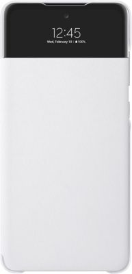 Etui SAMSUNG A72 Smart S View blanc