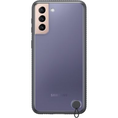 Coque SAMSUNG Samsung S21+ Clear Protective noir