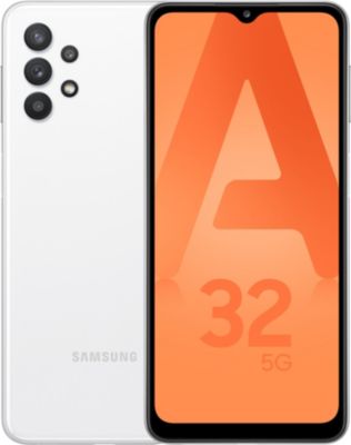 Smartphone SAMSUNG Galaxy A32 Blanc 5G Reconditionné Smartphone SAMSUNG Galaxy A32 Blanc 5G Reconditionné