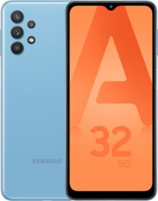 Smartphone SAMSUNG Galaxy A32 Bleu 5G Reconditionné Smartphone SAMSUNG Galaxy A32 Bleu 5G Reconditionné