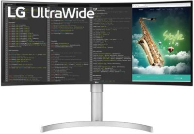 Ecran PC 4K LG Ultrawide 35Wn75Cp-W Incurvé 35'' Va