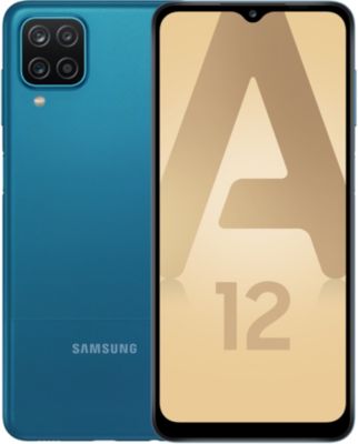 Smartphone SAMSUNG Galaxy A12 Bleu Reconditionné