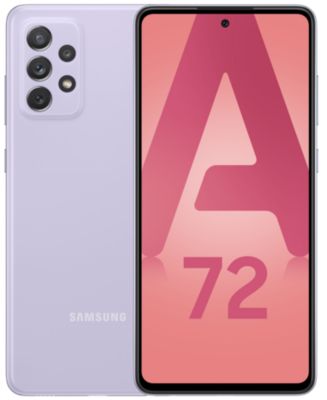 Smartphone SAMSUNG Galaxy A72 Lavande 4G Reconditionné
