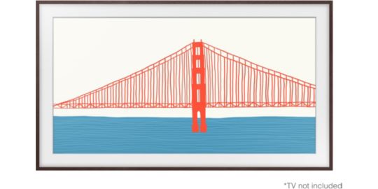 Cadre The Frame SAMSUNG 50'' 2021 Noyer