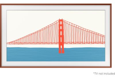 Cadre The Frame SAMSUNG 65'' 2021 Rouge Brique