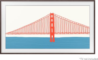 Cadre The Frame SAMSUNG 65 2021 Noyer