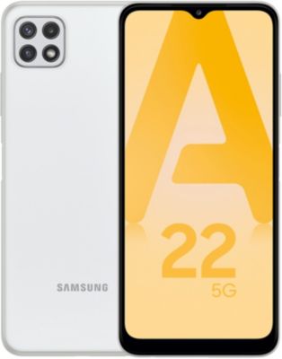 Smartphone SAMSUNG Galaxy A22 Blanc 5G Reconditionné