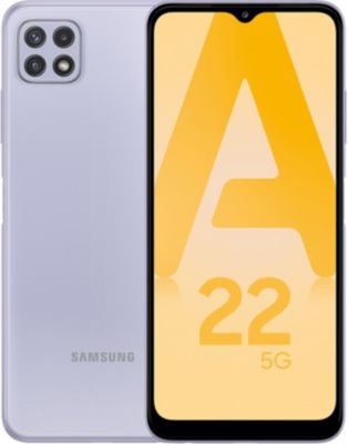 Smartphone SAMSUNG Galaxy A22 Violet 5G Reconditionné