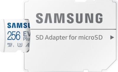 Carte Micro SD SAMSUNG Micro SD 256Go evo plus + adapt