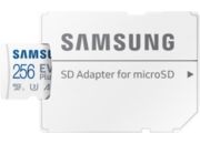 Carte Micro SD SAMSUNG Micro SD 256Go evo plus  + adapt