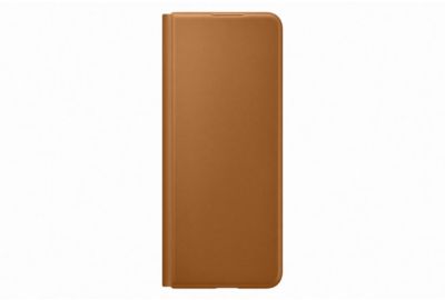 Etui SAMSUNG Z Fold 3 Cuir marron clair