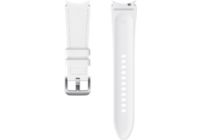 Bracelet SAMSUNG Galaxy Watch4/5 Cuir 130mm blanc