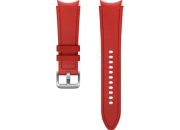 Bracelet SAMSUNG Galaxy Watch4/5 Cuir 130mm rouge