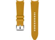 Bracelet SAMSUNG Galaxy Watch4/5 Cuir 115mm jaune