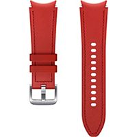 Bracelet SAMSUNG Watch 4/5/6 Cuir 115mm rouge