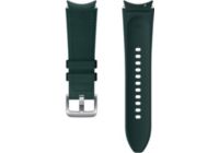 Bracelet SAMSUNG Galaxy Watch4/5 Cuir 115mm vert