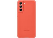 Coque SAMSUNG S21 FE Silicone orange