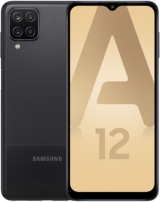 Smartphone SAMSUNG Galaxy A12 Noir Reconditionné