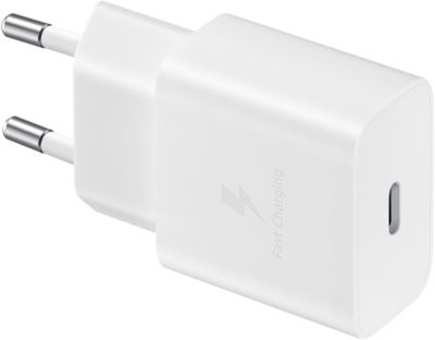 Chargeur secteur SAMSUNG 15W USB-C blanc