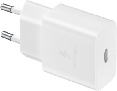 Samsung Adaptateur Boitier Rapide USB-C 25W - Prix pas cher